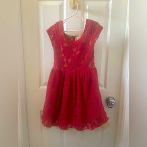 Red lace joyfolie dress
